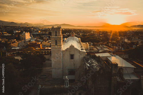Amanecer en el Centro de Cuernavaca Morelos