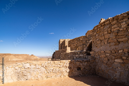 Chenini ruined Berber village in the Tataouine district in southern Tunisia