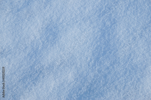 Obraz na płótnie Fresh snow surface background. w salonie
