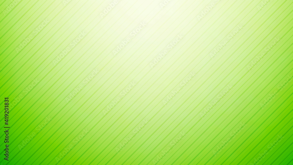 Green background with diagonal stripes