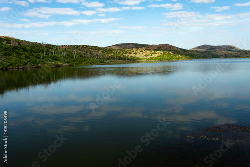 Clouds Reflected in Lake