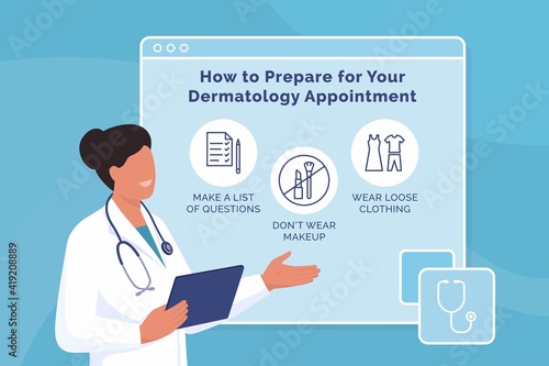 How to prepare for your dermatology appointment