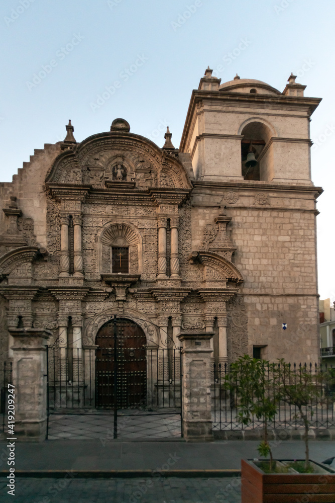 church of the company, arequipa peru
