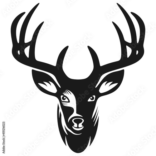 deer head vector