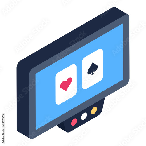 
Casino app, casino chip inside phone

