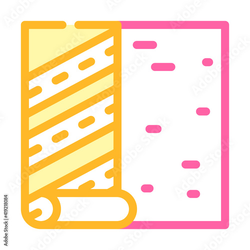 wallpapering wall color icon vector illustration line