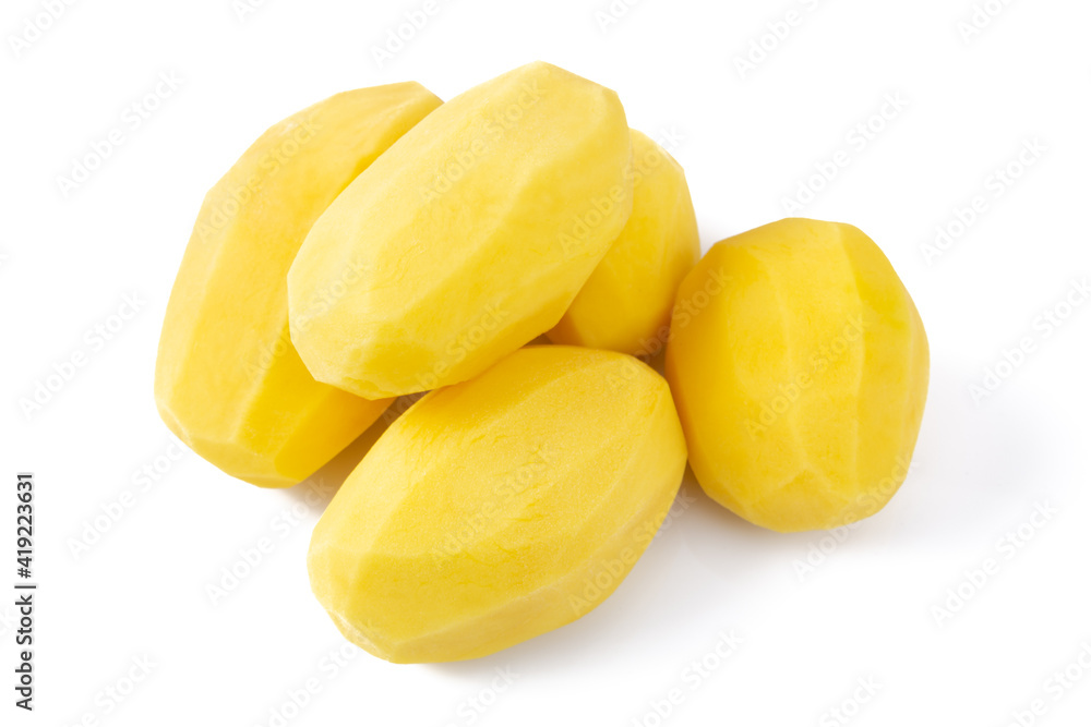 ziemniaki surowe obrane ziemniaki surowe obrane