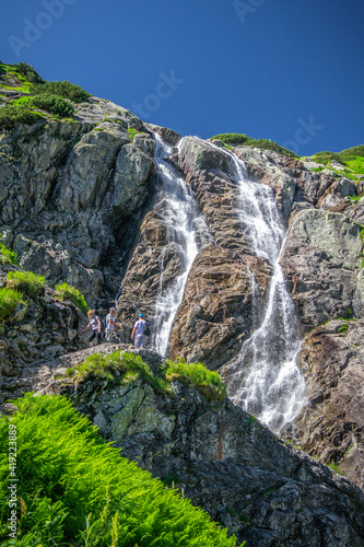Obraz na płótnie Tatry - Siklawa wakacje
w salonie