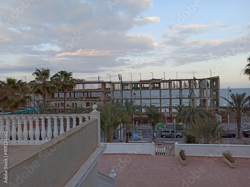 view of the hotel in the city