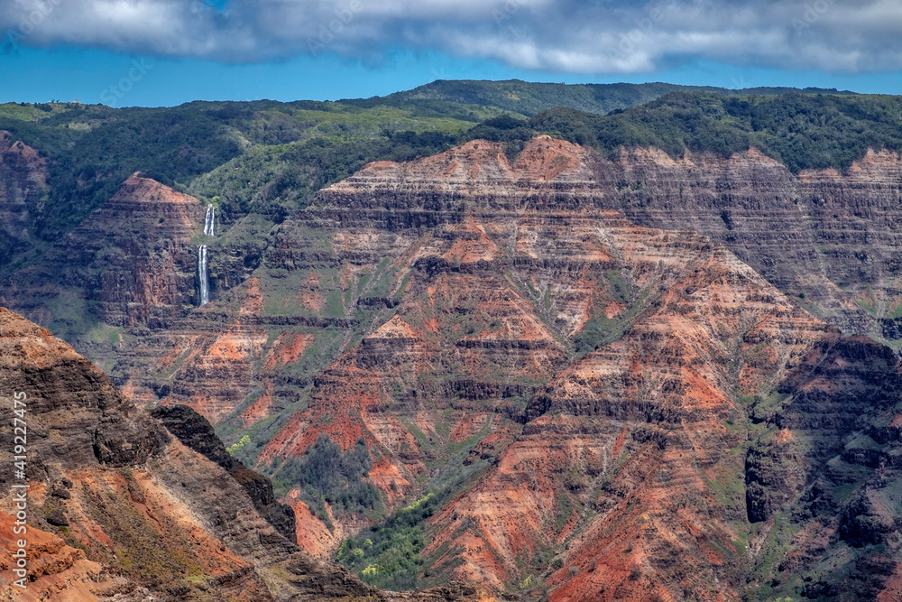 Waimea Canyon, Kauai, Hawaii, USA.