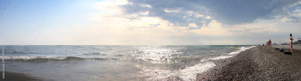 Beach on the Black Sea
