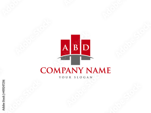 Letter ABD Logo Icon Design For Kind Of Use photo