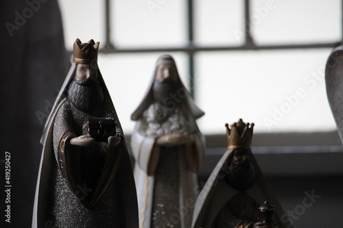 close up of Christmas decorations