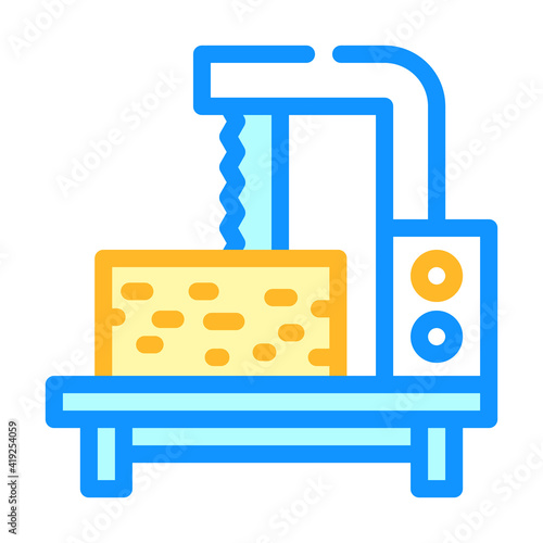 joinery courses color icon vector illustration line