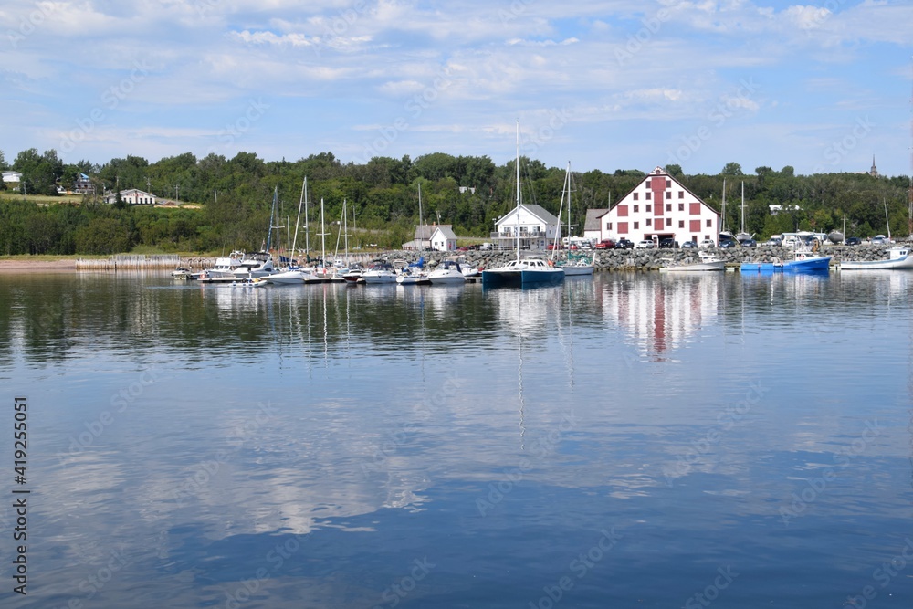 Obraz premium The Gaspésie region of Quebec 