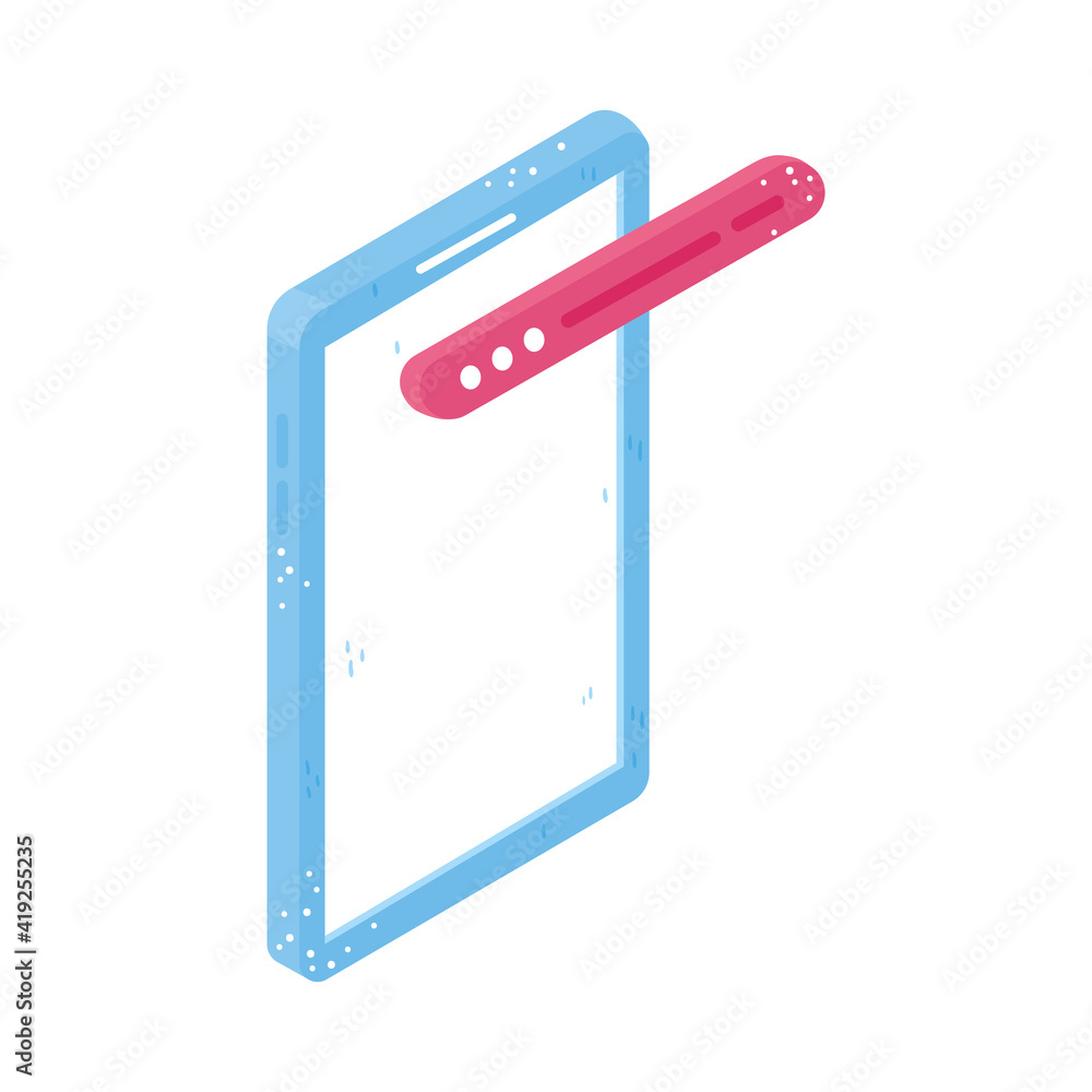 smartphone website isometric smartphone website isometric