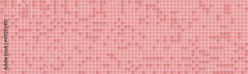 red vector mosaic pattern texture background