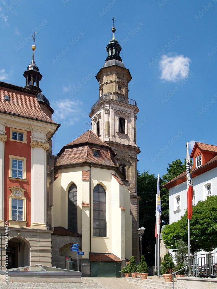 Parish Church St Kilian In Bad Windsheim, Bavaria, Germany, Europe