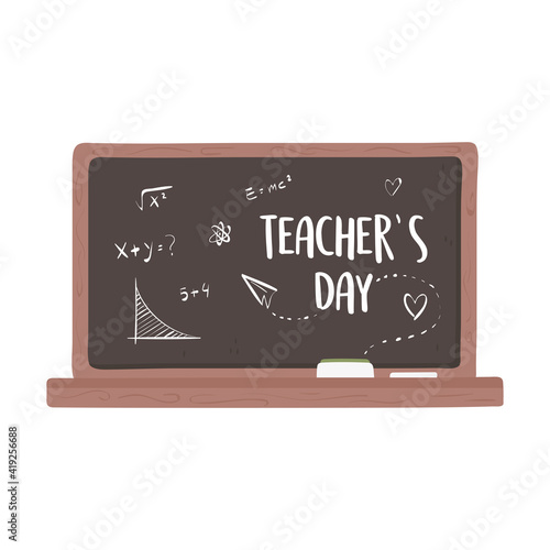 teachers day blackboard