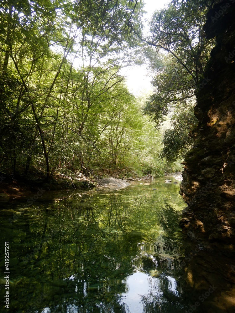 Rio Barbaira in Rocchetta Nervina, Imperia - Italy Rio Barbaira in Rocchetta Nervina, Imperia - Italy