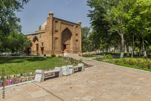 Karakhan Mausoleum in Taraz, Kazakhstan photo