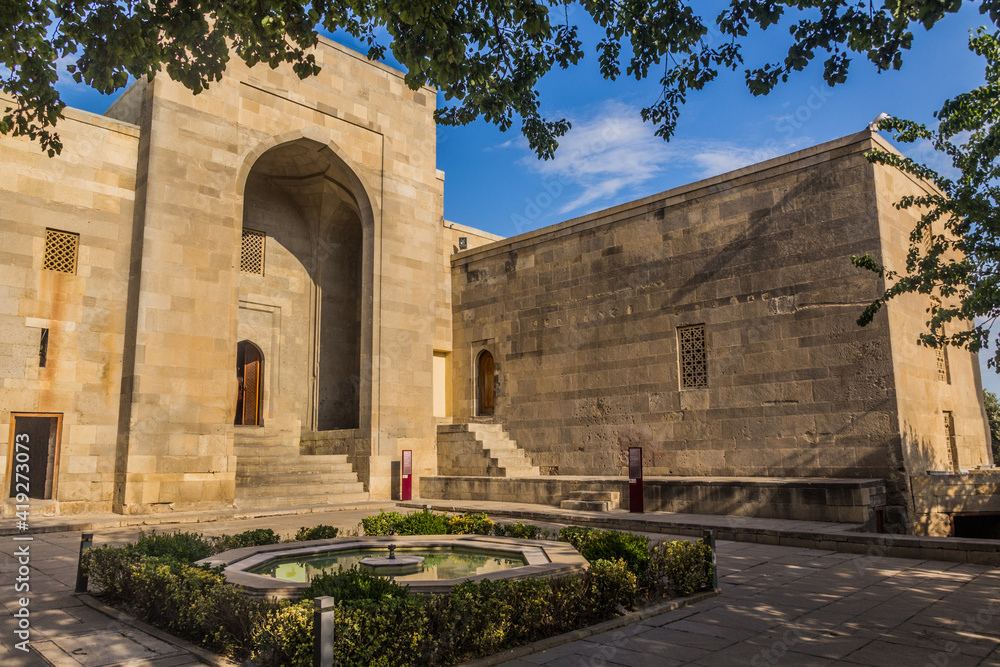 Palace of the Shirvanshahs in Baku, Azerbaijan