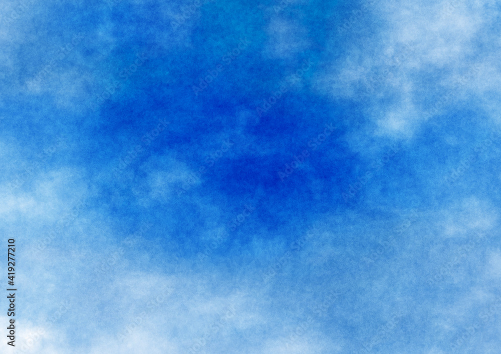 Watercolor sky background Watercolor sky background