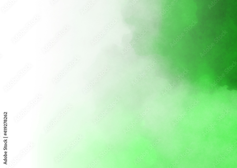 Green watercolor background Green watercolor background
