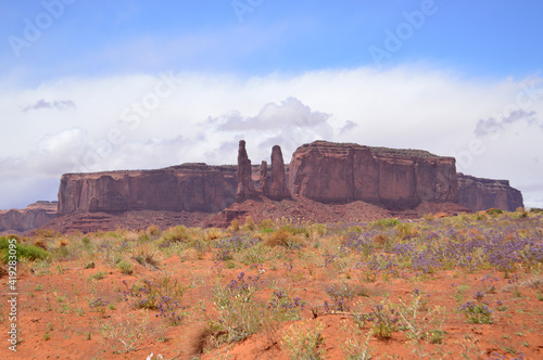 Monument Valley Formations and Colors
