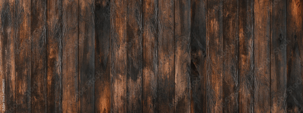 Old wood texture for pattern background. House, shop and cafe design backdrop.