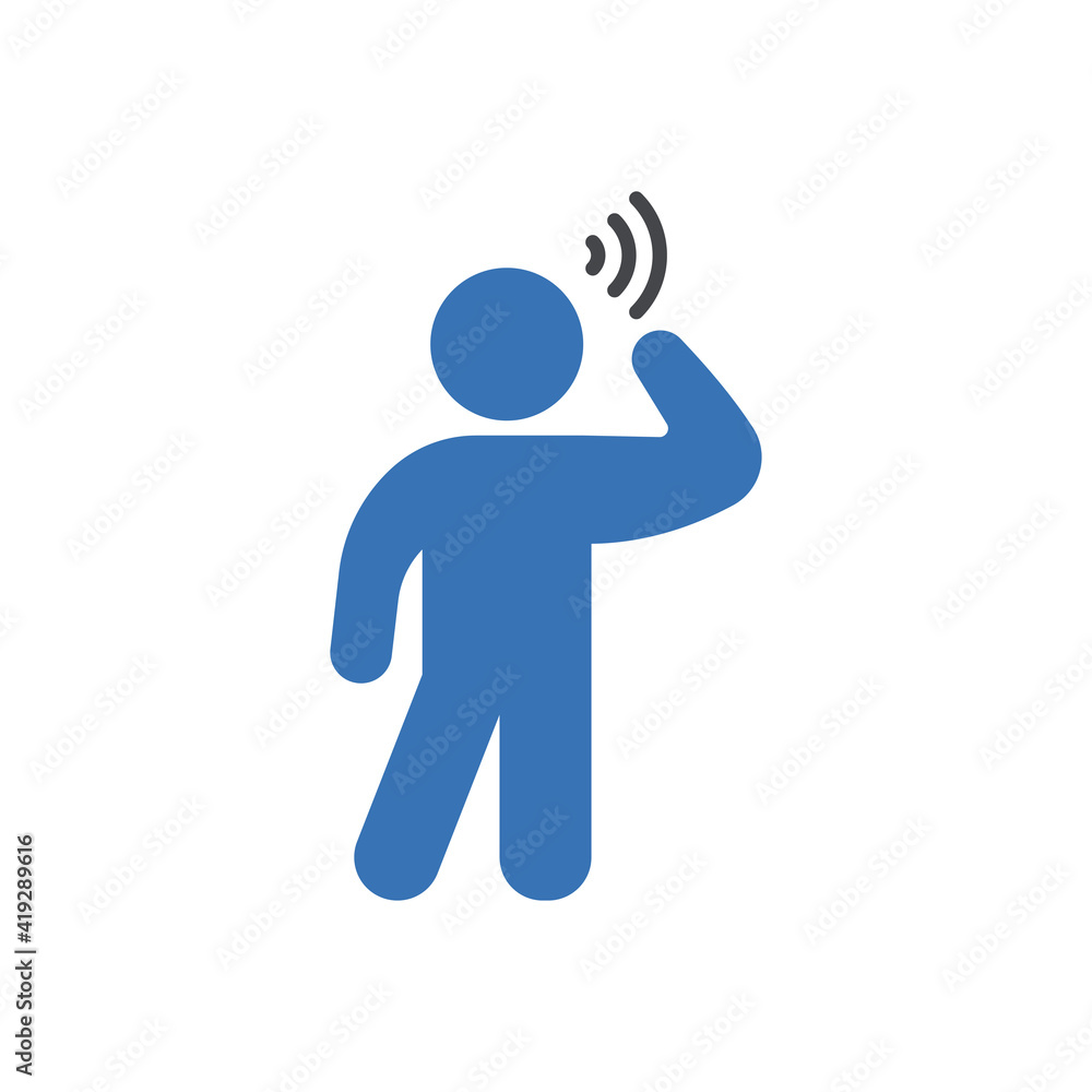 Obraz premium loudly man