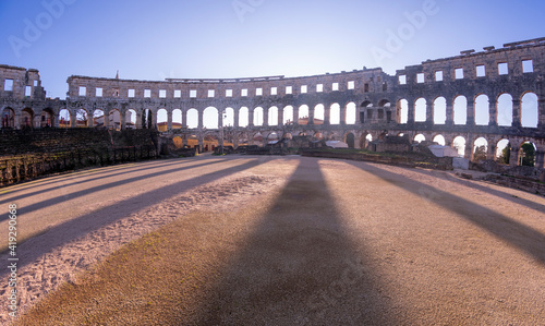 Beautiful architecture landscape near the Baltic sea