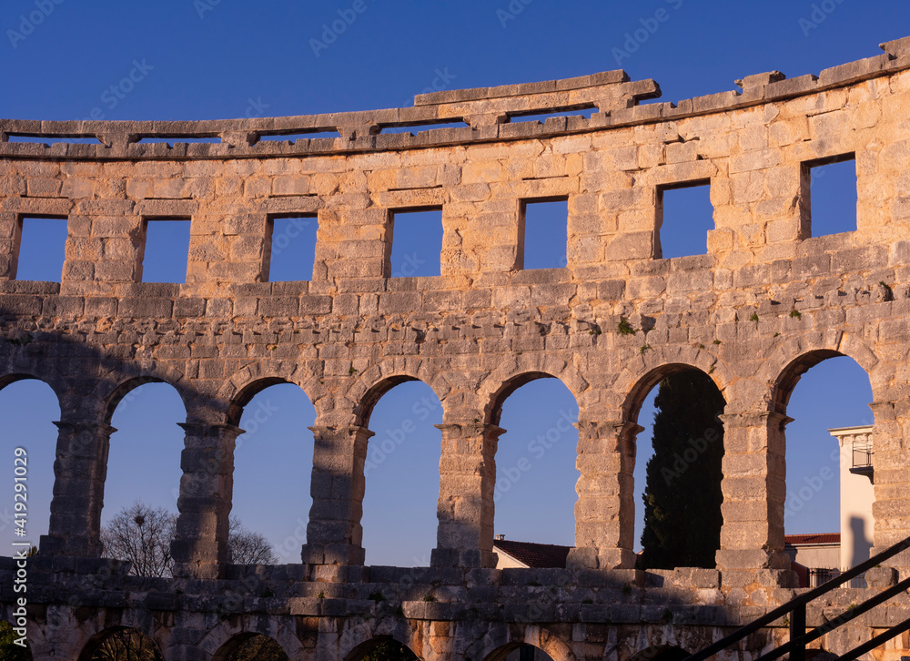 Beautiful architecture landscape near the Baltic sea
