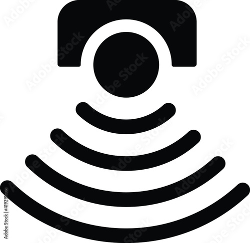 sensor icon vector