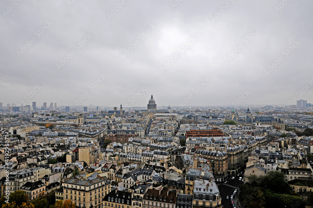 skyline of paris