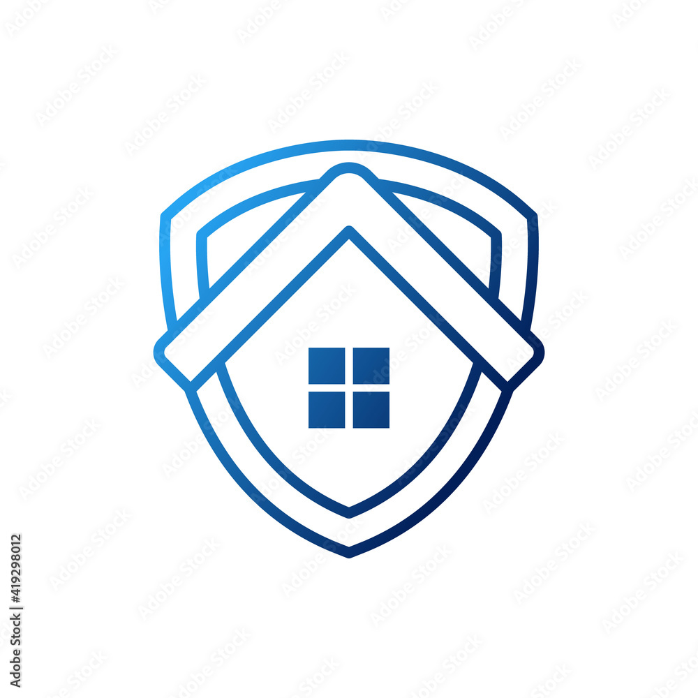 Home Security Logo Icon vector design illustration. Home Security with Shield Logo icon design concept for House and Real Estate. Smart House Secure design for website, symbol, logo, icon, app, UI. Home Security Logo Icon vector design illustration. Home Security with Shield Logo icon design concept for House and Real Estate. Smart House Secure design for website, symbol, logo, icon, app, UI.