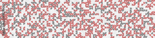 Abstract Geometric Pattern generative computational art illustration