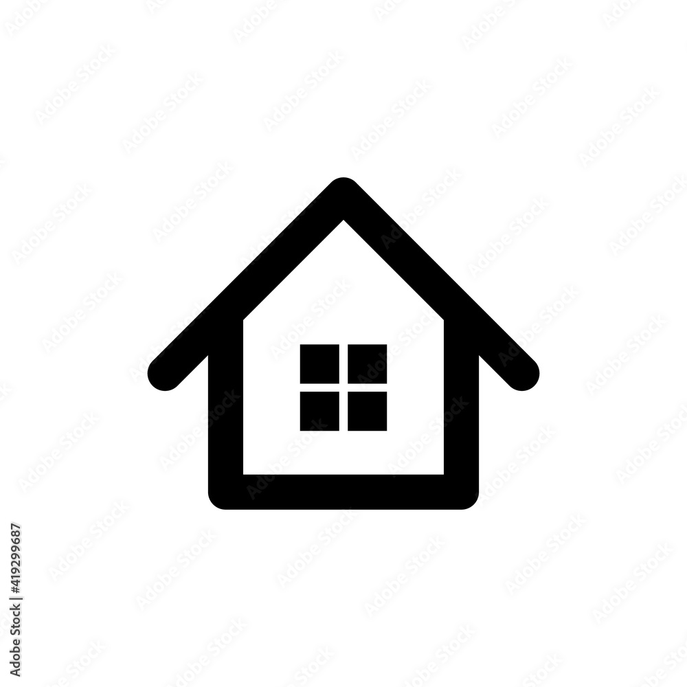 Home Icon Logo Vector design illustration. Simple House logo icon vector in flat design illustration template. Trendy Home vector icon flat design for website, symbol, logo, icon, sign, app, UI. Home Icon Logo Vector design illustration. Simple House logo icon vector in flat design illustration template. Trendy Home vector icon flat design for website, symbol, logo, icon, sign, app, UI.