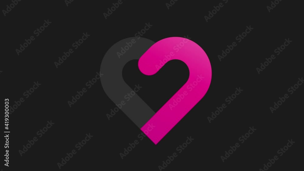 heart shape concept animated heart shape concept animated
