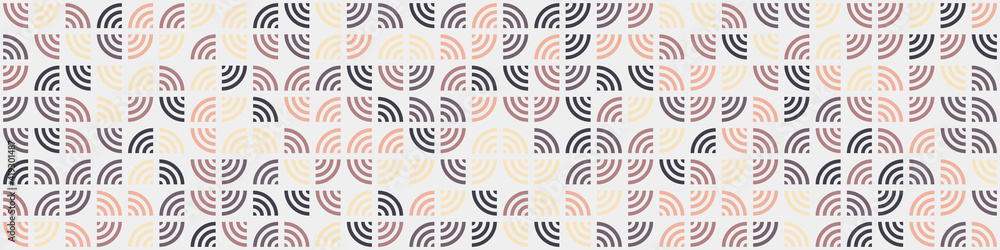 Obraz premium Abstract Geometric Pattern generative computational art illustration