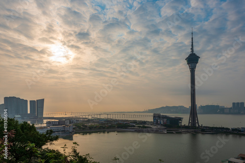 Macau Cityscape at Sunrise, Macau