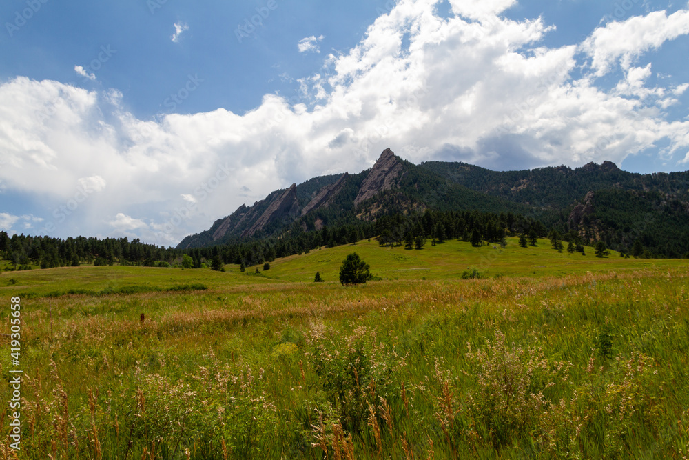 Boulder Flatirons_Boulder Colorado