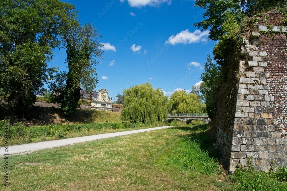 Lille France - 4 August 2020 - Citadelle of Lille built by Vauban Lille France - 4 August 2020 - Citadelle of Lille built by Vauban