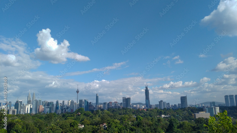 Fototapeta premium Kuala Lumpur Skyline