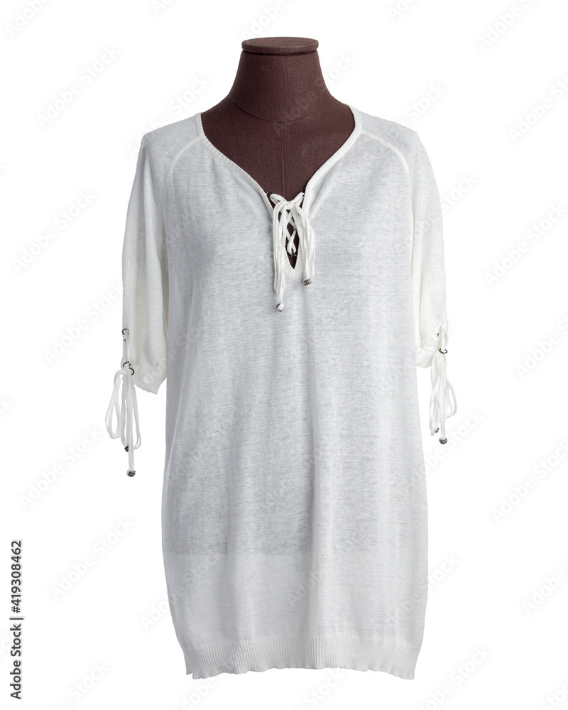 Fashionable spring and summer women clothes. Studio shoot Fashionable spring and summer women clothes. Studio shoot