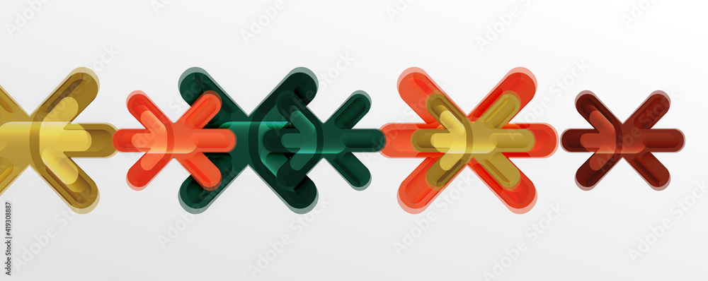 Abstract glossy crosses background for business or technology presentations, internet posters or web brochure covers Abstract glossy crosses background for business or technology presentations, internet posters or web brochure covers