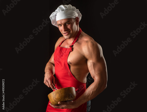 Foto Culinary man concept
