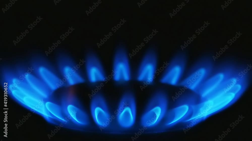 Close up view of the burning gas tongues of a kitchen gas stove. The final phase of burning . 4K UHD 2160p ultra high definition
Close up view of the burning gas tongues of a kitchen gas stove. The final phase of burning . 4K UHD 2160p ultra high definition
