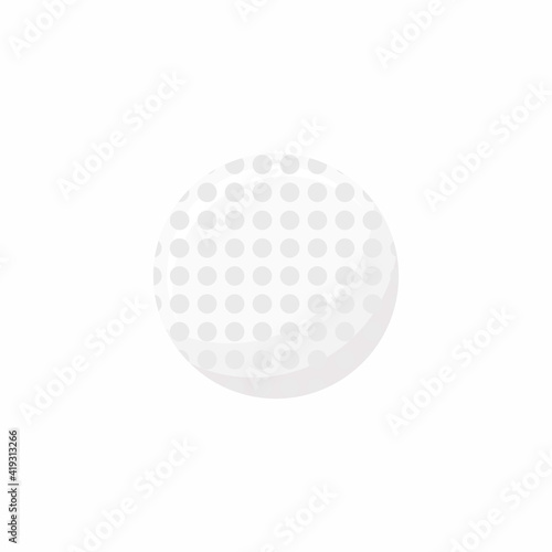 Golf ball icon design eleme...