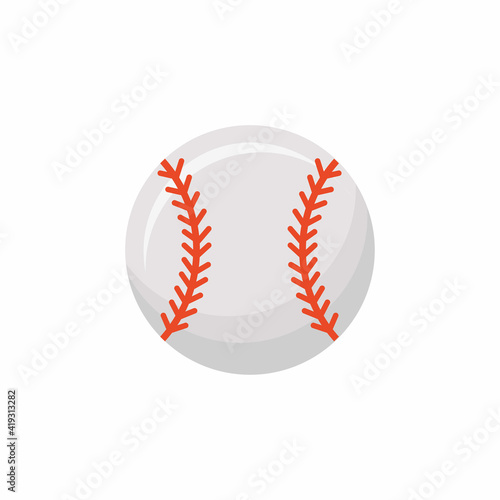 Base ball bat flat icon des...
